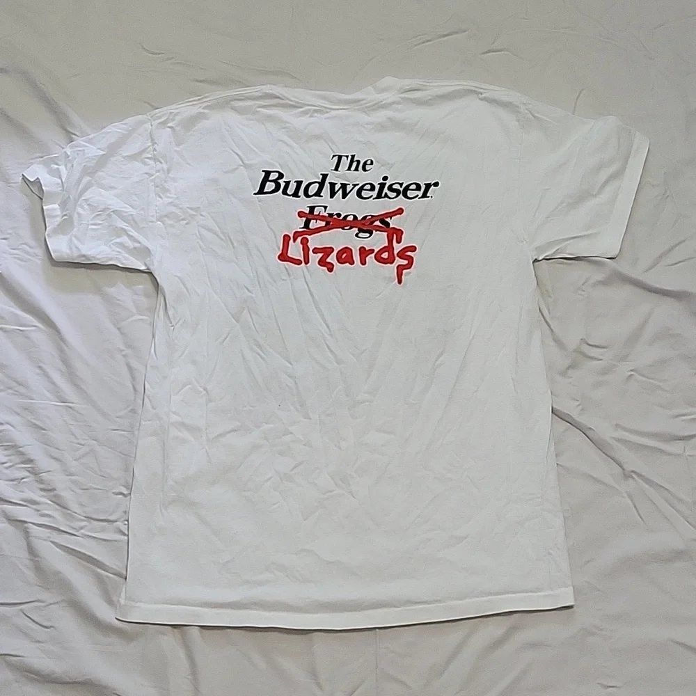 Men's Vintage Budweiser Lizards T-Shirt Size XL - Picture 3 of 3